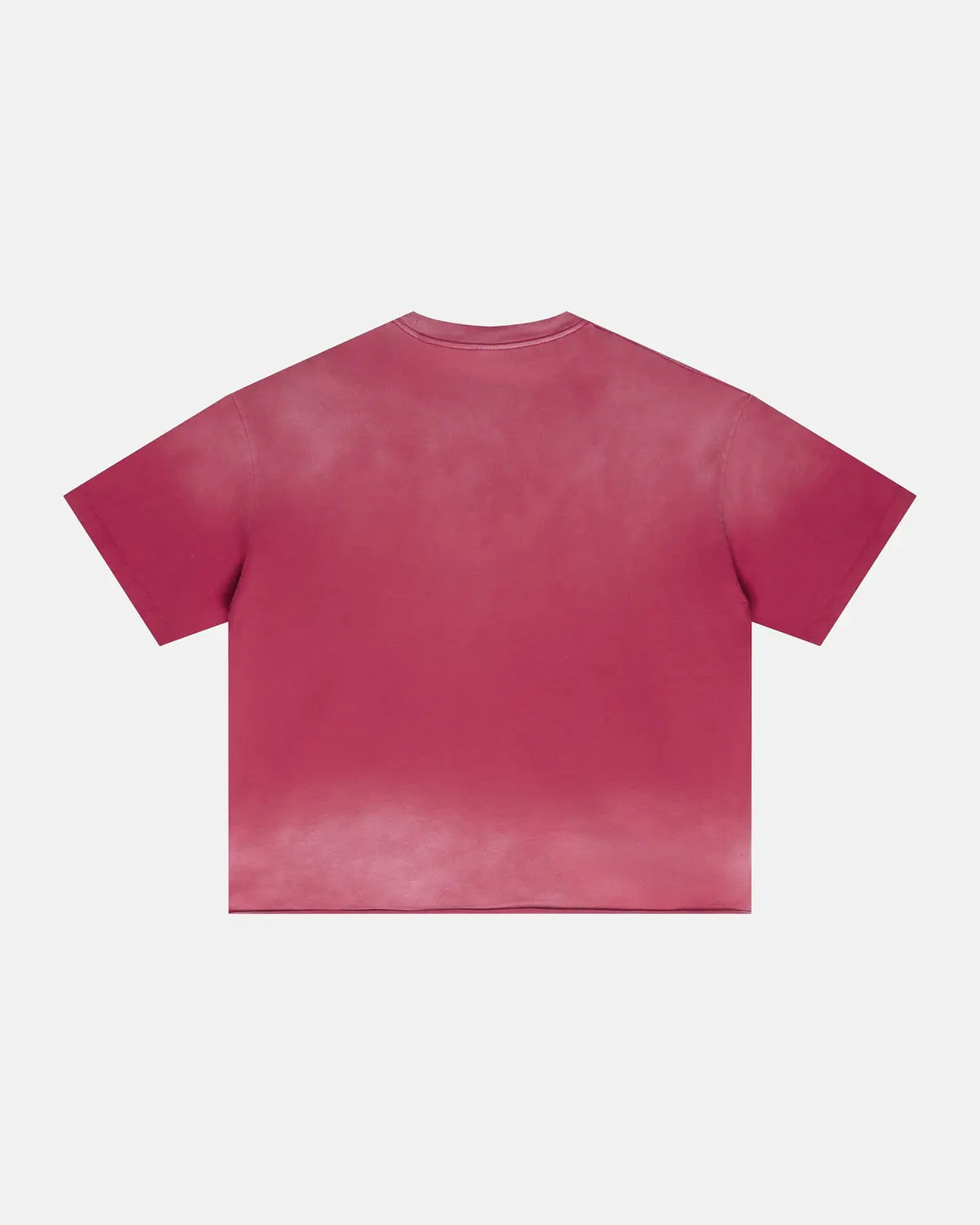 Monkey Washed Boxy Cropped T-Shirt by INFLATION, featuring a casual fit and washed fabric for a streetwear look.
