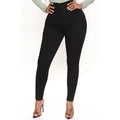 Women's Flex Game Strong Super High Rise Skinny Denim Jeans Black