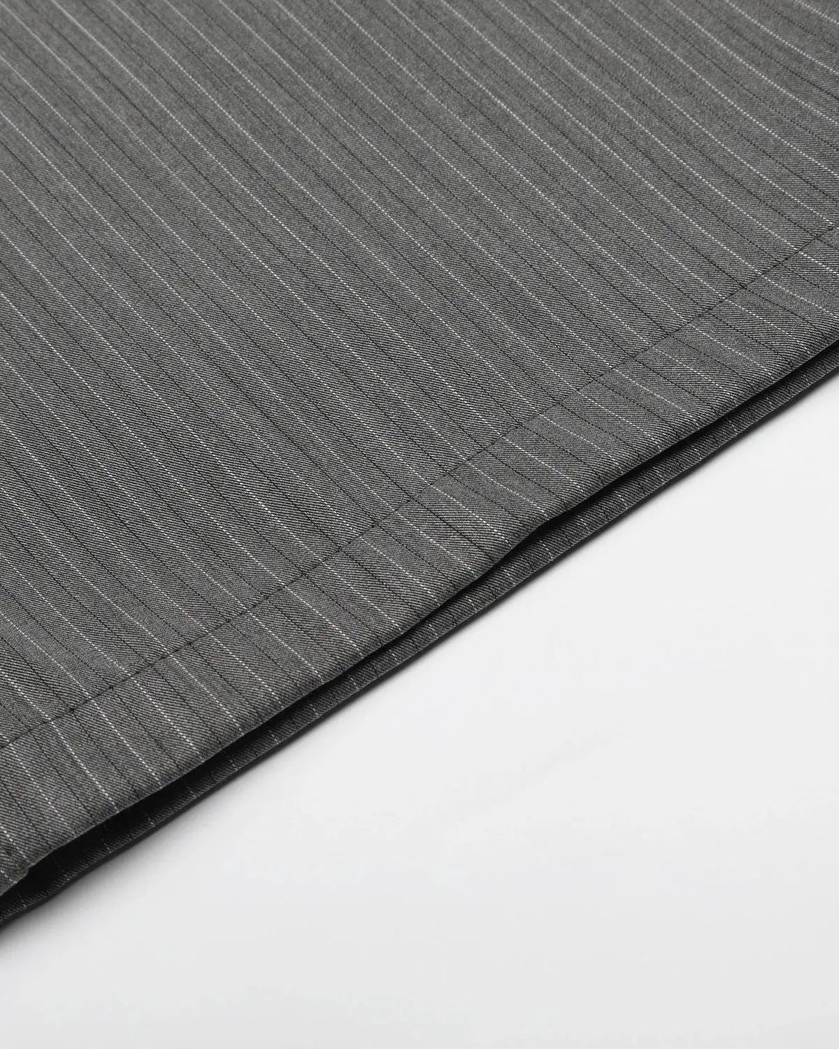 Inflation streetwear pinstripe cinch back tailored pants with high waist and slim fit, featuring a modern, stylish design.