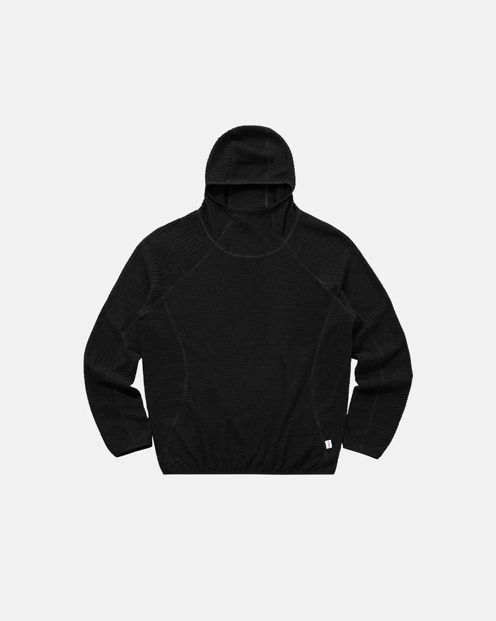 Thermolite lightweight grid texture hoodie by Flation, featuring a casual streetwear design with a textured fabric finish.