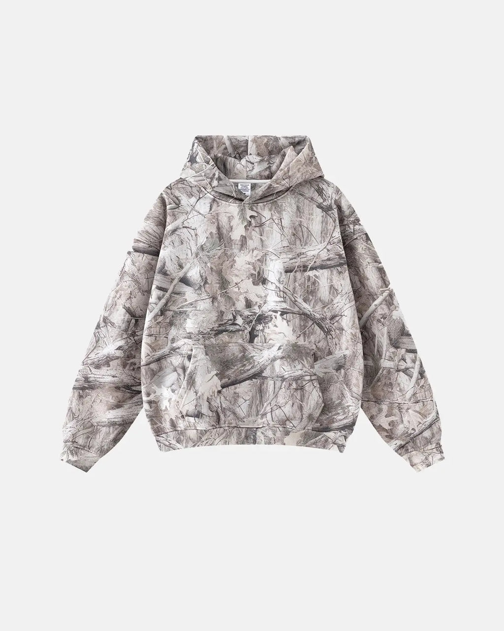 Flation Realtree camo oversized hoodie with camouflage print and relaxed fit, ideal for streetwear and outdoor casual wear.