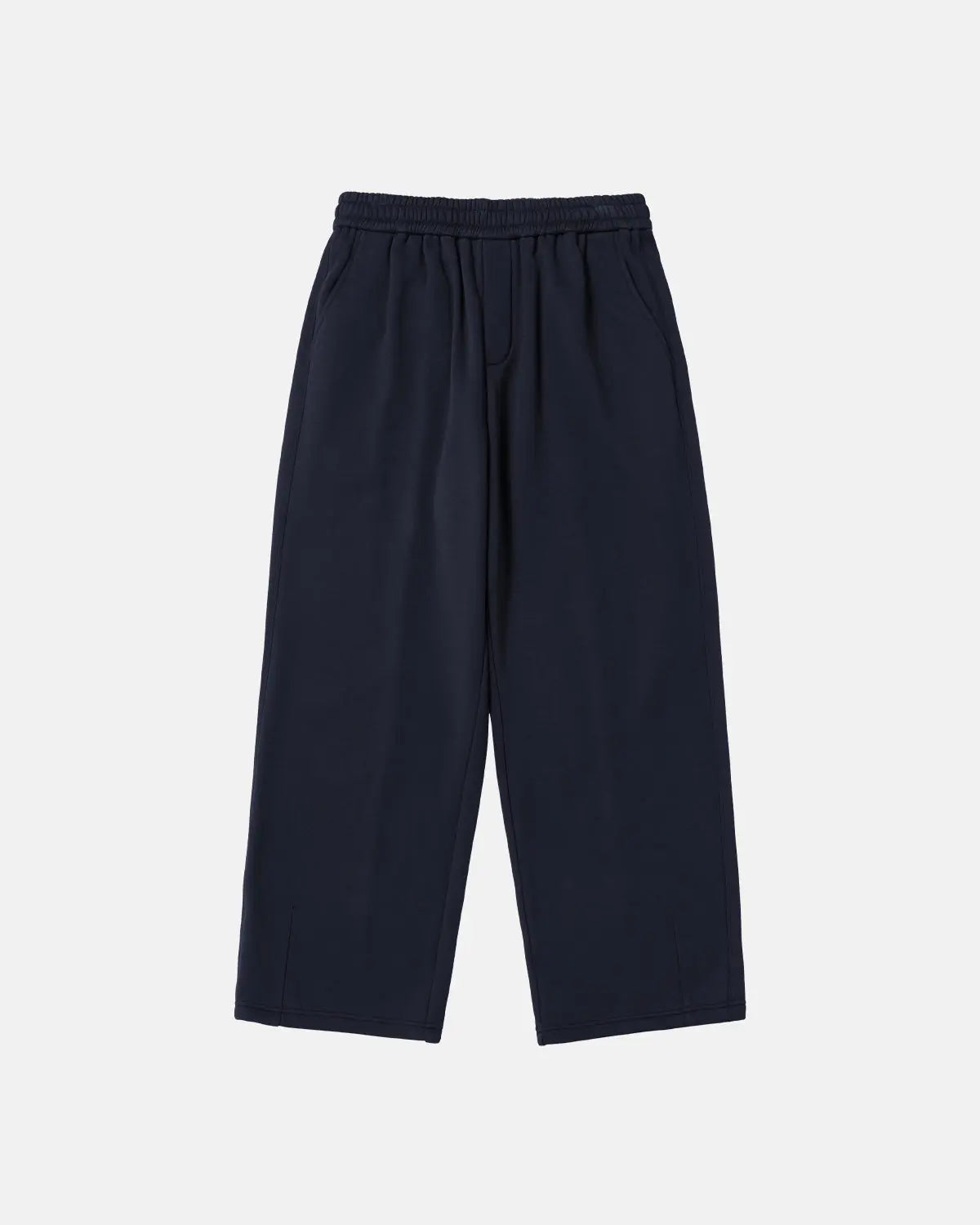 Unisex Flation cozy straight-leg sweatpants in soft fabric, showing a relaxed fit and casual style.