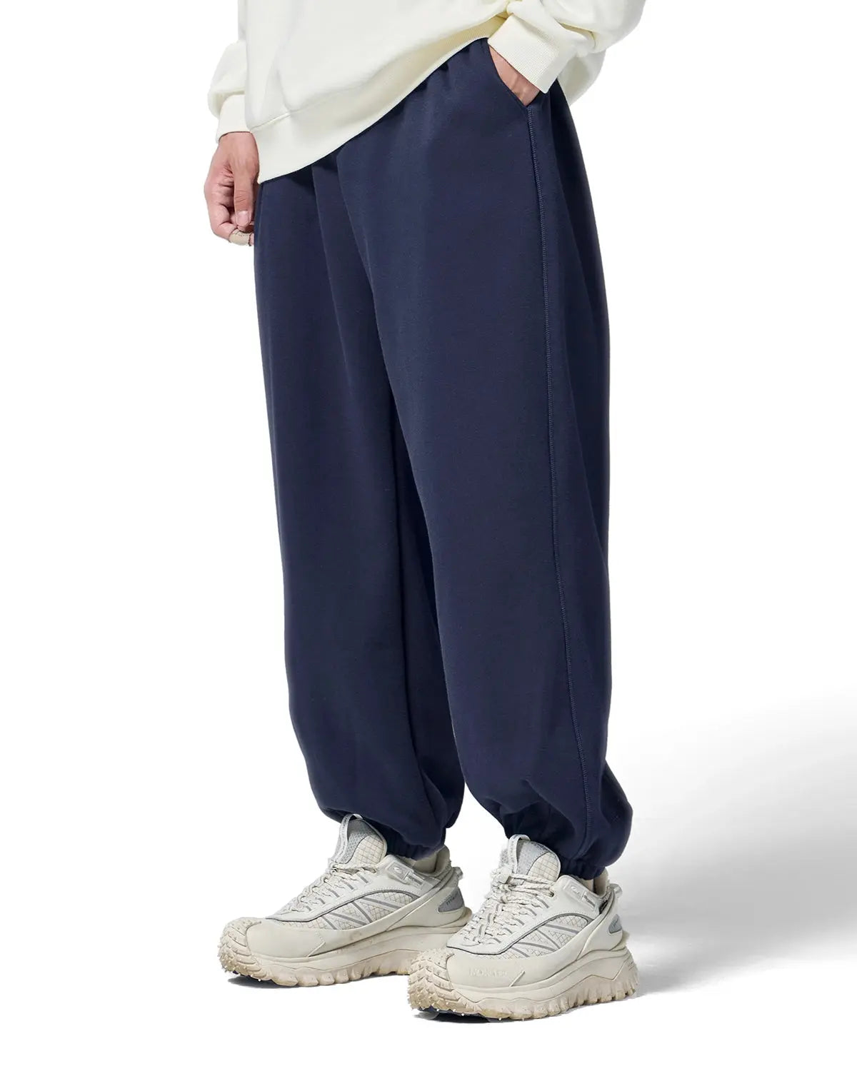 Relaxed fit cozy joggers by INFLATION Streetwear, featuring soft fabric and casual style perfect for comfortable everyday wear.