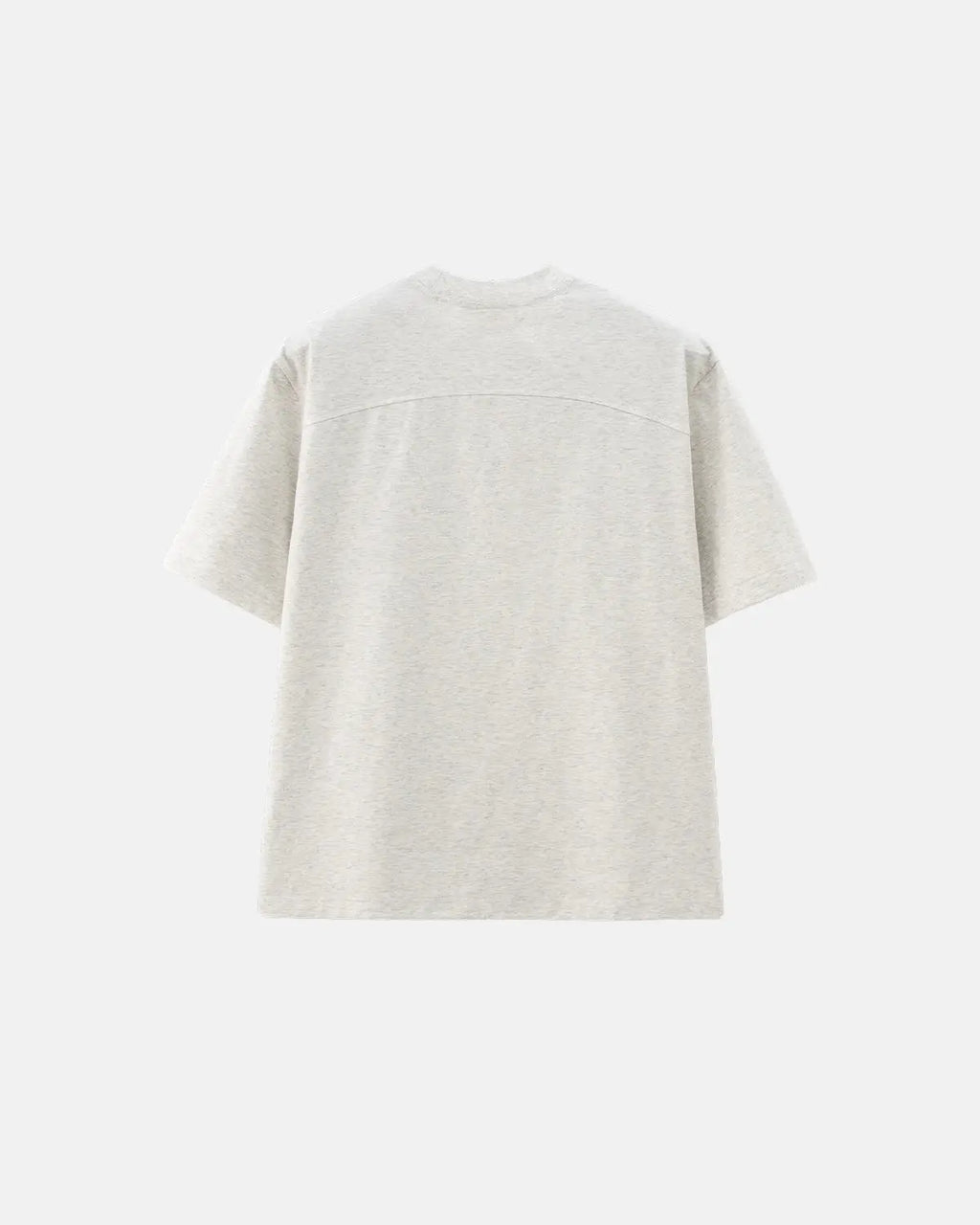 Deconstructed oversized Flation Streetwear T-shirt with layered design and distressed details displayed on a mannequin.