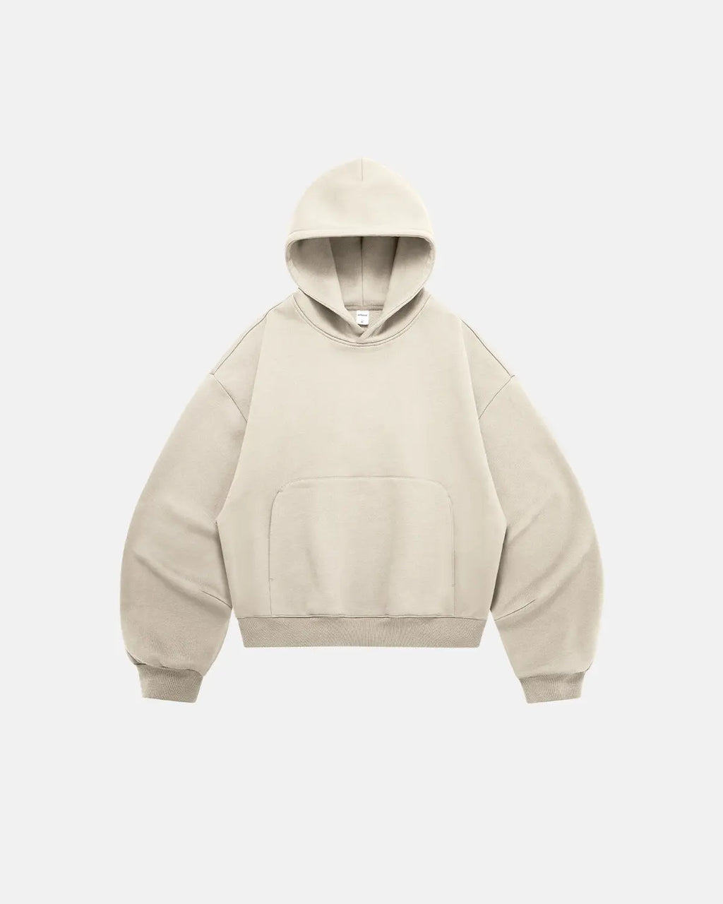 Blank Comfy Boxy Fit Hoodie from INFLATION Streetwear, showing a relaxed, oversized fit with soft fabric and minimalist design.