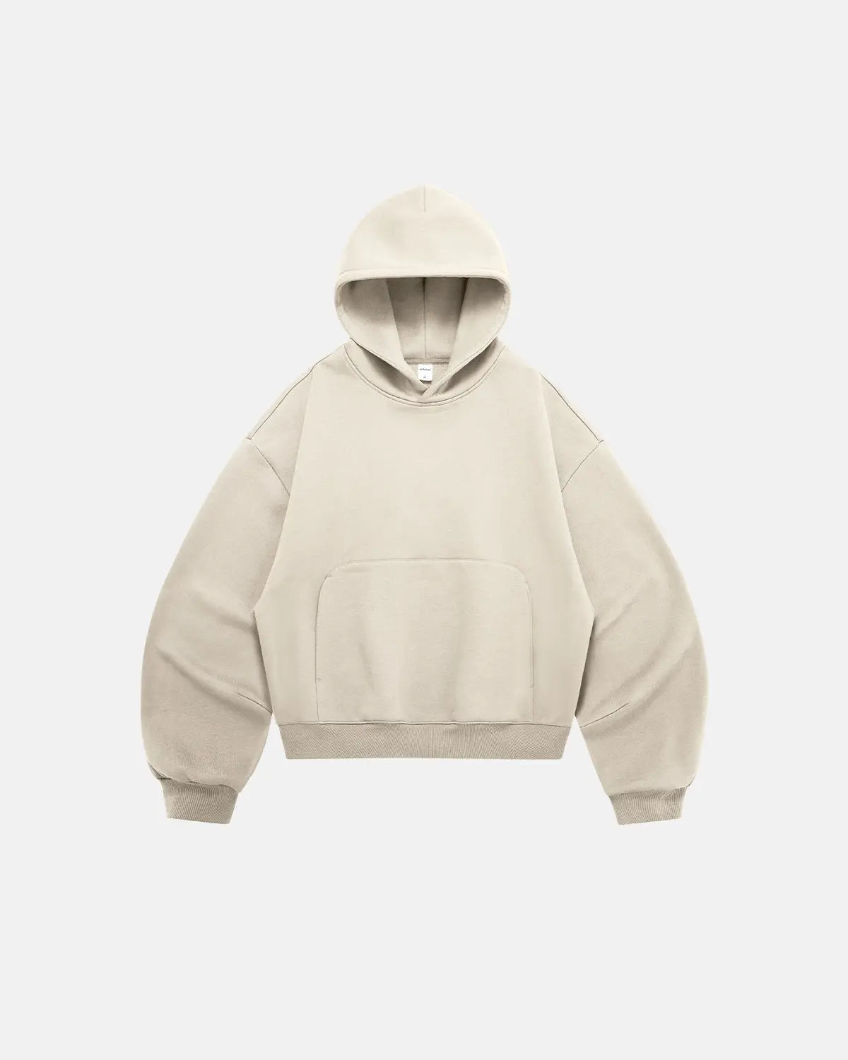 Blank Comfy Boxy Fit Hoodie from INFLATION Streetwear, showing a relaxed, oversized fit with soft fabric and minimalist design.