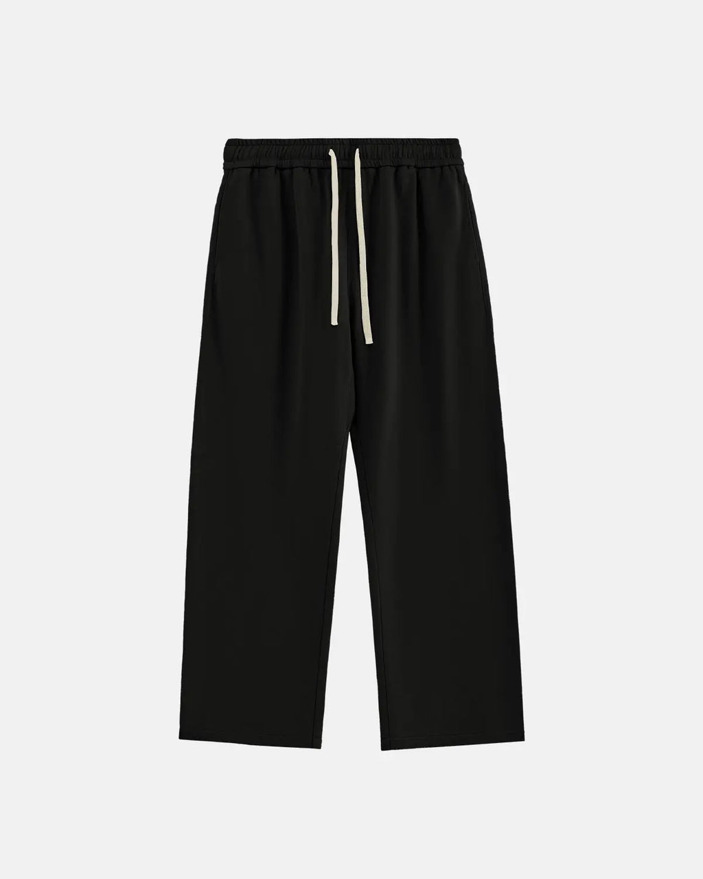 Inflation Heavyweight Straight-Leg Sweatpant in neutral color, showing the relaxed fit and casual style of streetwear fashion.