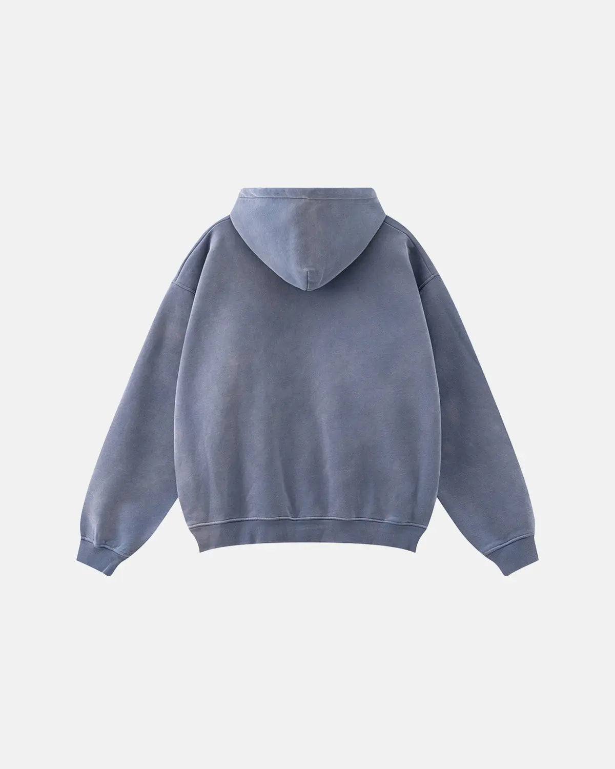 Flation streetwear graffiti print washed fleece hoodie with bold artwork and relaxed fit, casual streetwear style.