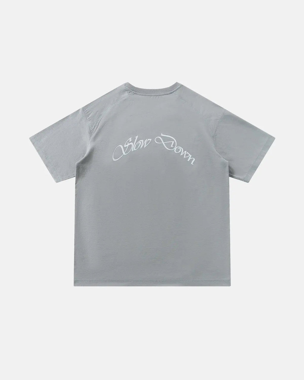 Water-Reveal Activewear T-Shirt by INFLATION featuring a sleek, fitted design with subtle water-reveal details for stylish streetwear.