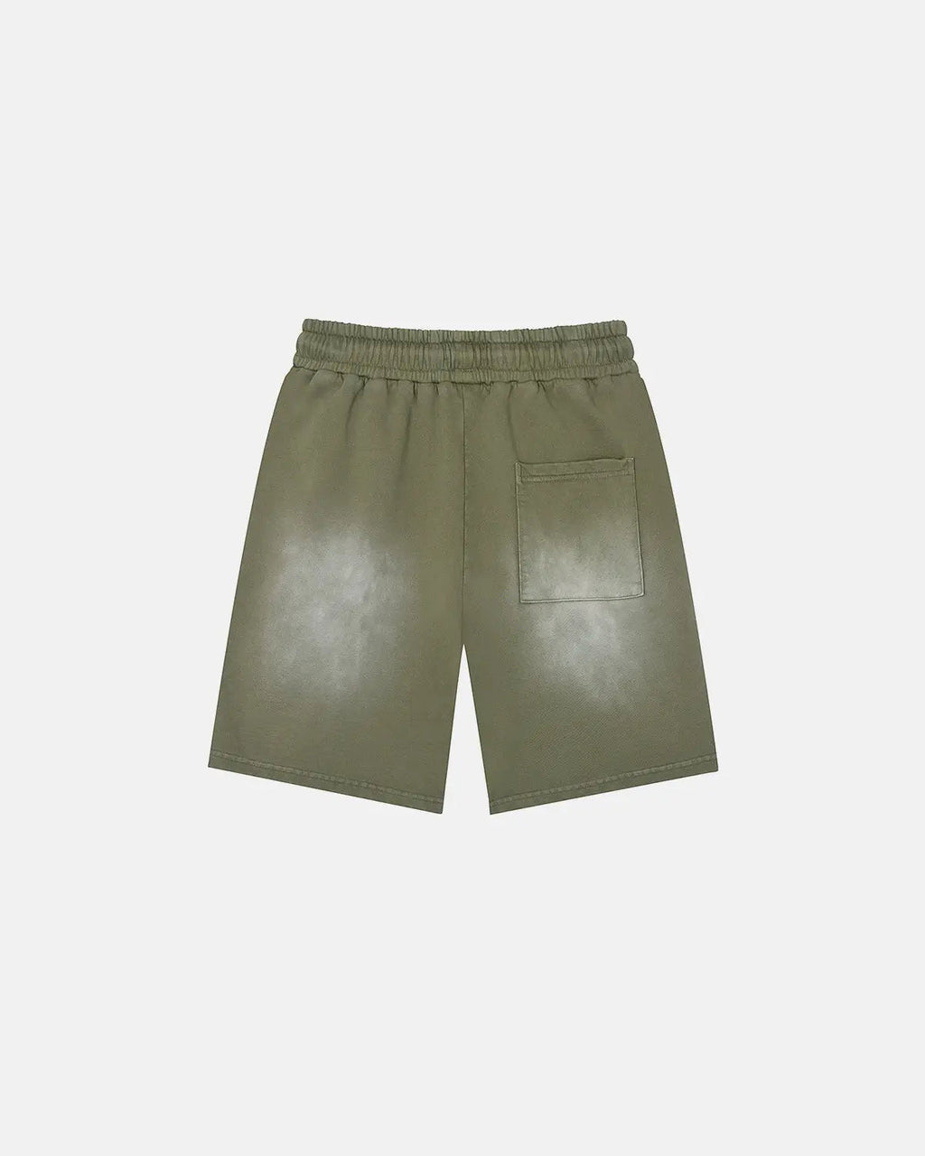 Inflation Monkey Washed Sweat Shorts, casual pants with a relaxed fit and washed texture, featuring a monkey graphic design.
