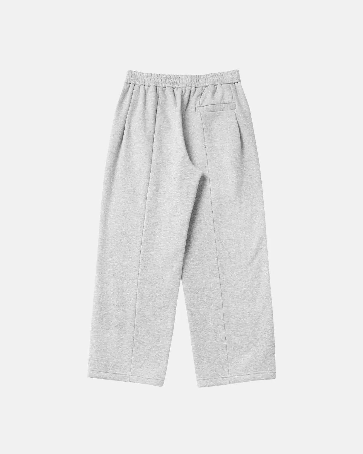Unisex Flation cozy straight-leg sweatpants in soft fabric, featuring a relaxed fit and elastic waistband for comfort.