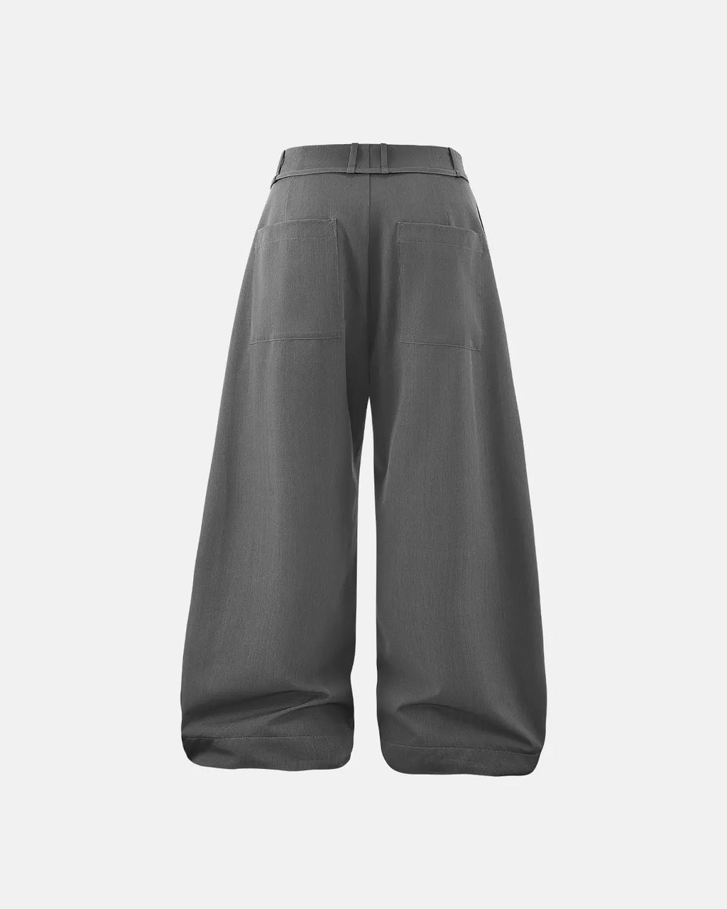 Flation Cleanfit Baggy Suit Pants in streetwear style, showcasing loose fit and modern design in a casual urban look.