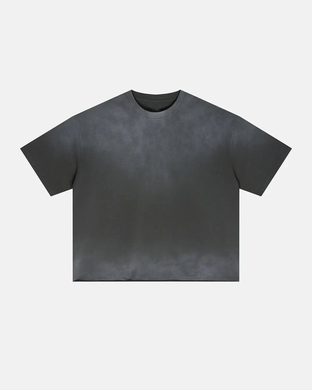 Inflation Streetwear Monkey Washed Boxy Cropped T-Shirt featuring a graphic monkey design on soft washed fabric.