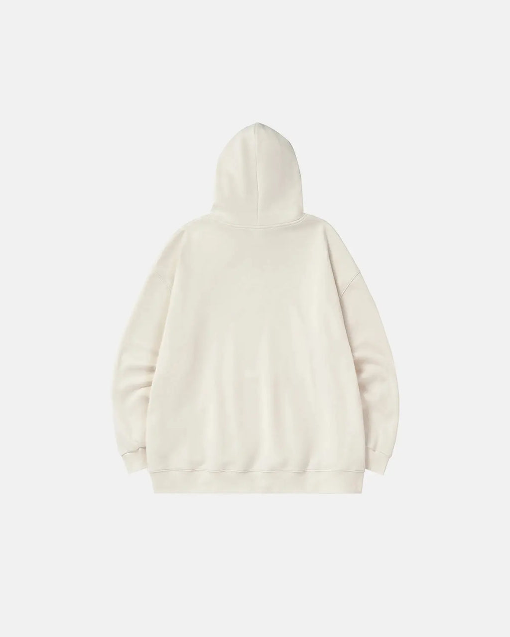 Inflation Premium Thermal Oversized Hoodie in cozy fabric, featuring a relaxed fit and hood with drawstrings.
