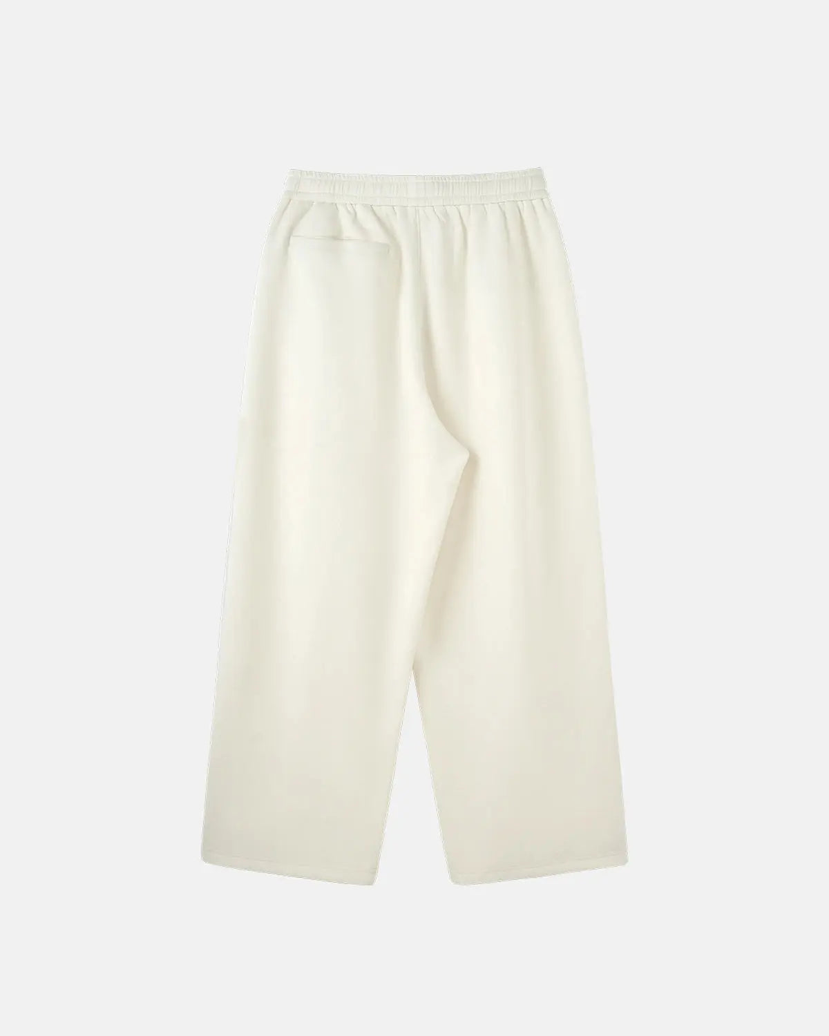 Flation athleisure wide leg baggy pants in soft fabric, featuring a relaxed fit and casual streetwear style.
