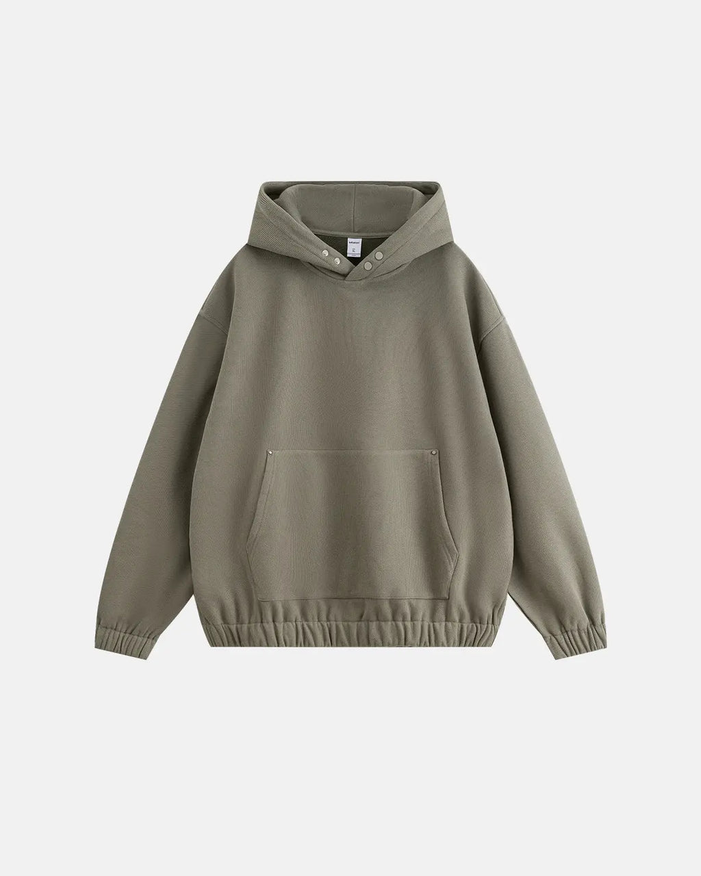 Boxy cropped hoodie by INFLATION Streetwear featuring a relaxed fit and modern streetwear style.