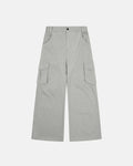 Inflation Streetwear structured wide leg cargo pants with multiple pockets and a relaxed fit, showcasing the stylish design.