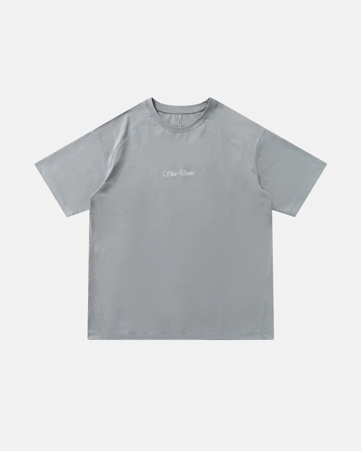 Water-Reveal Activewear T-Shirt by INFLATION, featuring a sleek design and moisture-wicking fabric for athletic wear.