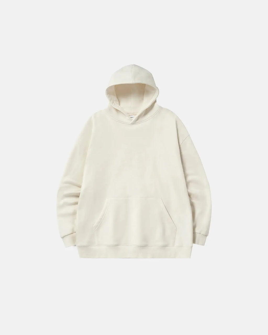 Inflation Premium Thermal Oversized Hoodie in gray, featuring a cozy, oversized fit with thermal fabric and a hood.