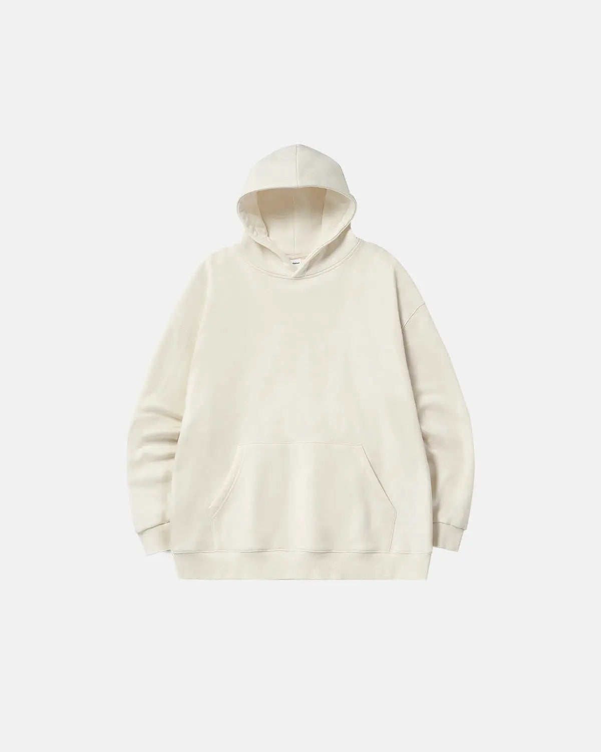 Inflation Premium Thermal Oversized Hoodie in gray, featuring a cozy, oversized fit with thermal fabric and a hood.
