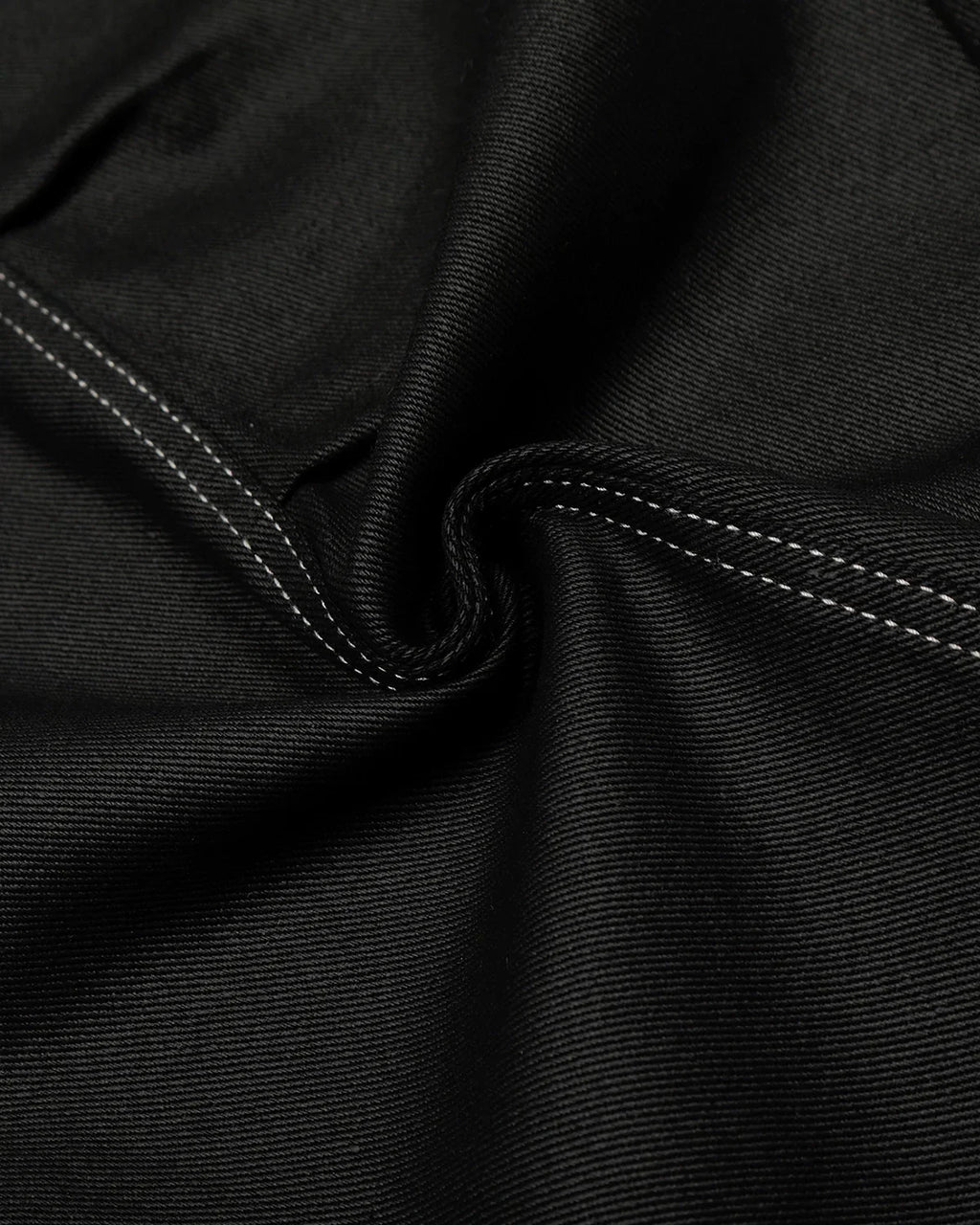Inflation streetwear contrast stitch baggy barrel jeans with relaxed fit, featuring prominent stitching and casual style.