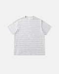 Old Money striped T-shirt by INFLATION Streetwear featuring a classic striped design, casual shirt for everyday wear.