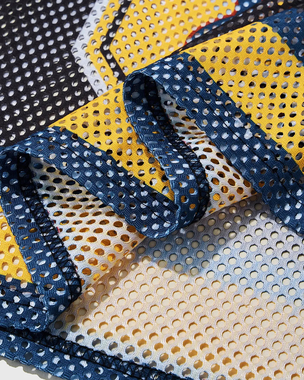 Flation Streetwear 87 Jersey Mesh Print Tee featuring a bold mesh fabric design and streetwear style in a vibrant print.