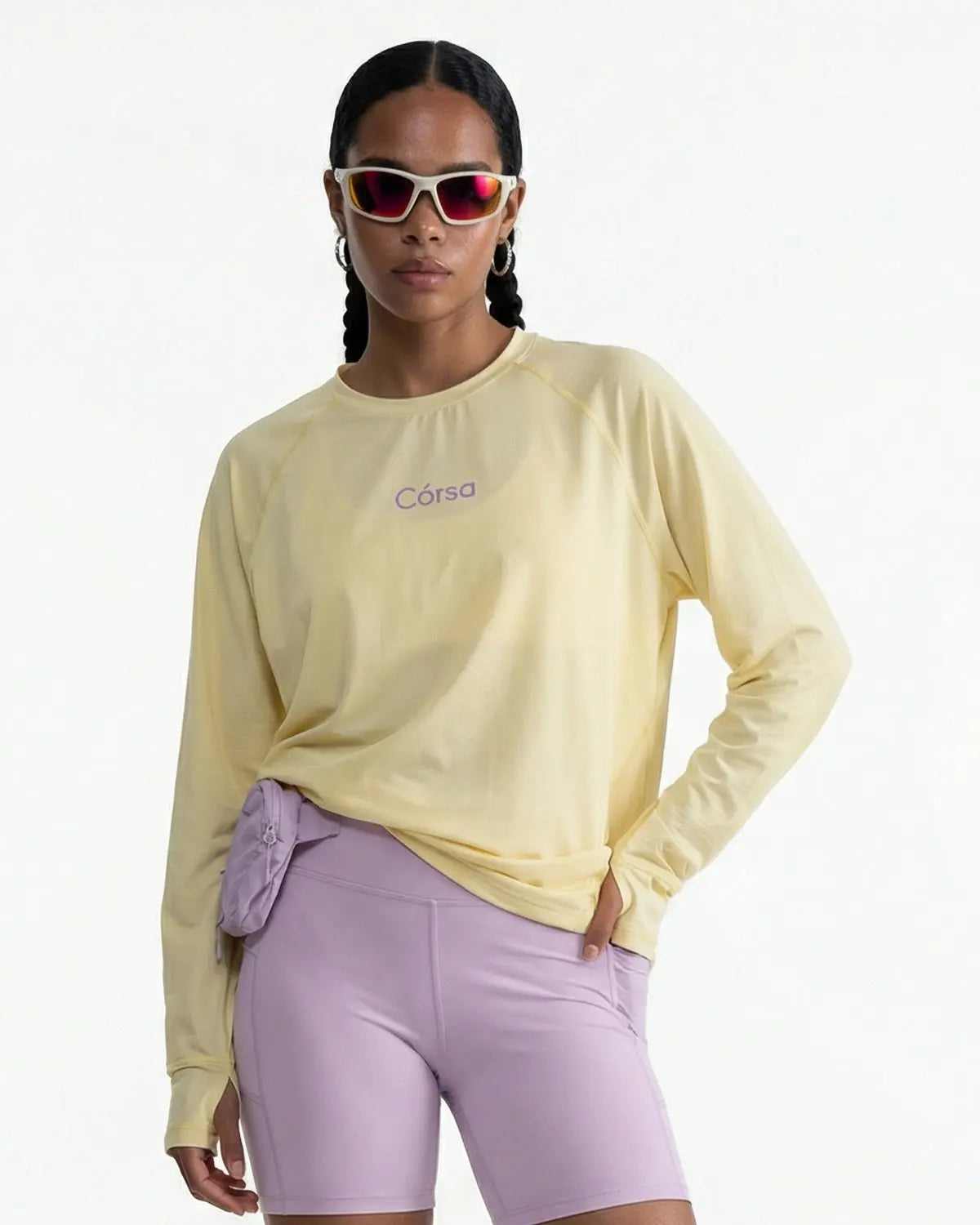 Inflation AirFlow Córsa breathable long sleeve tee in stylish streetwear design, featuring lightweight, breathable fabric for comfort.