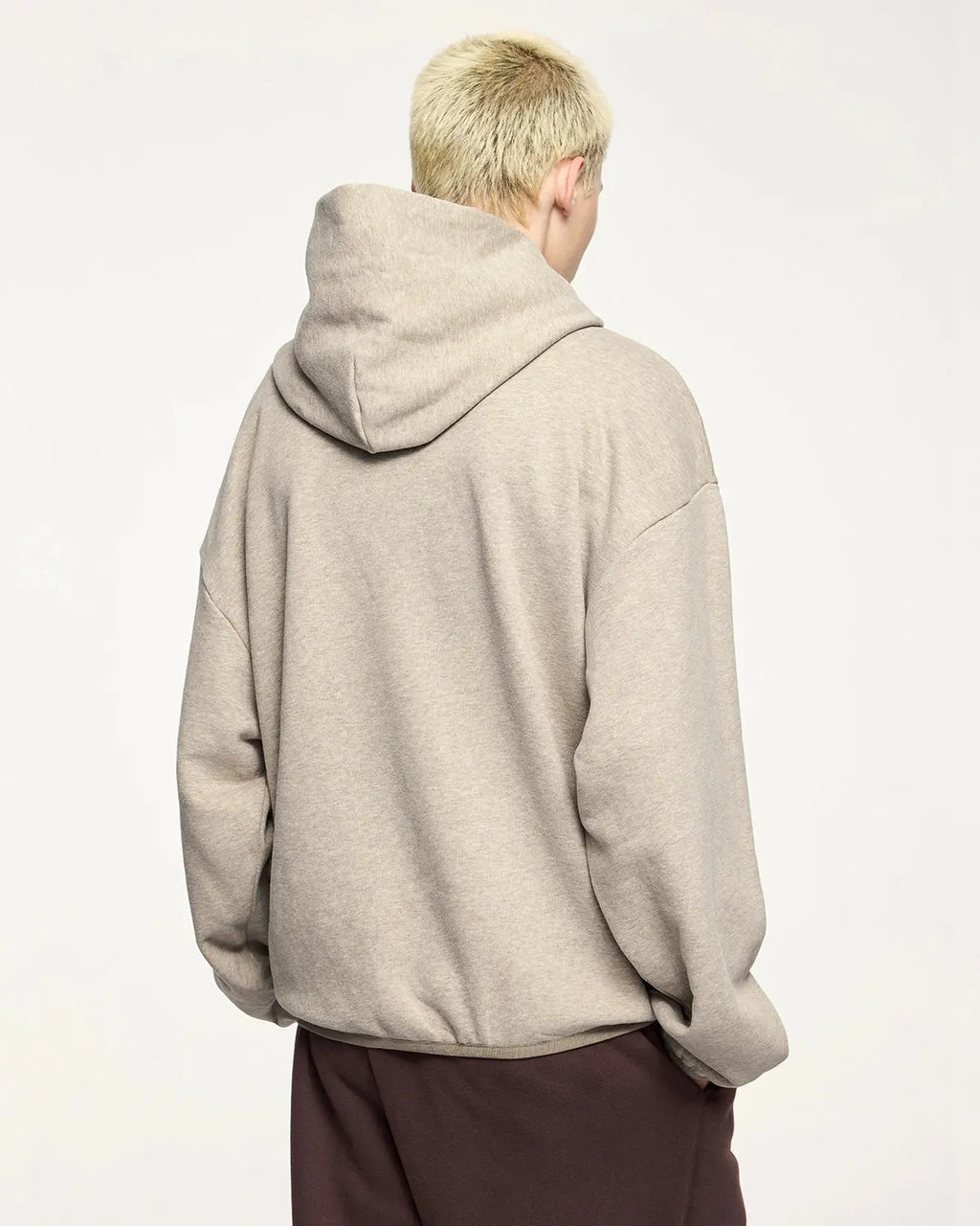Flation Premium Velvet Hoodie in rich velvet fabric, featuring a relaxed fit and stylish design, perfect for streetwear fashion.