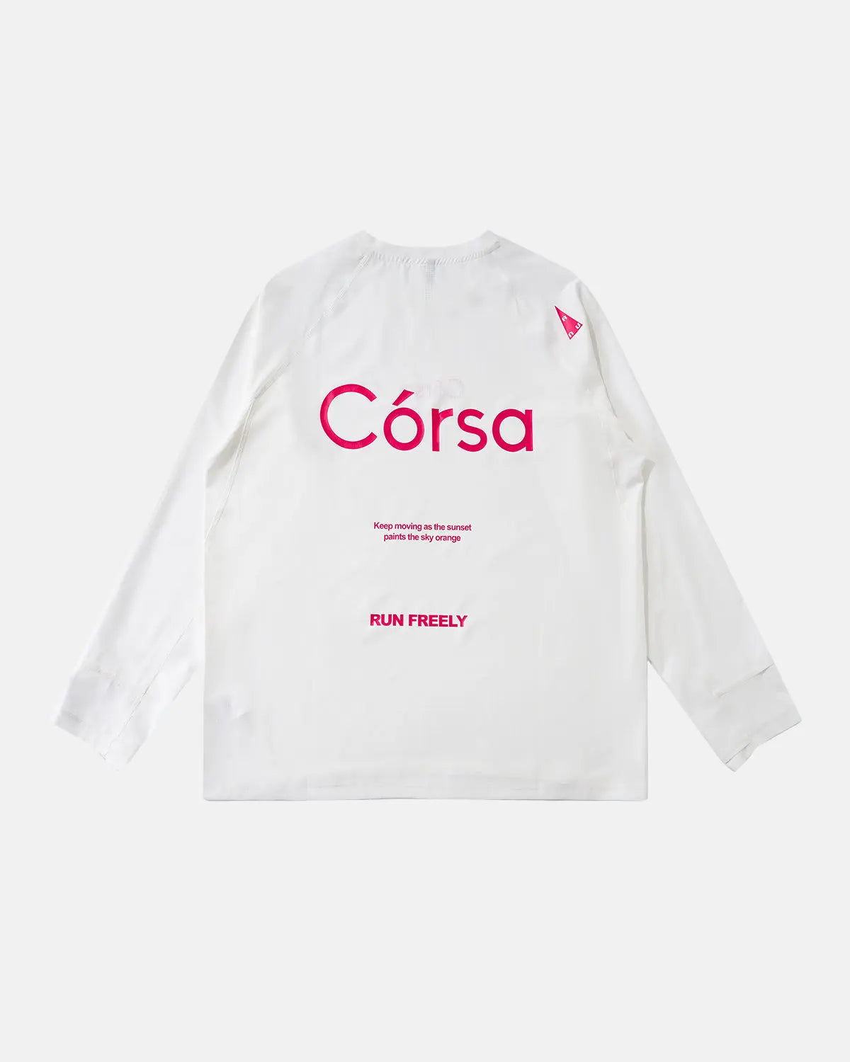 Inflation AirFlow Córsa breathable long sleeve tee in black, featuring lightweight fabric and stylish streetwear design.