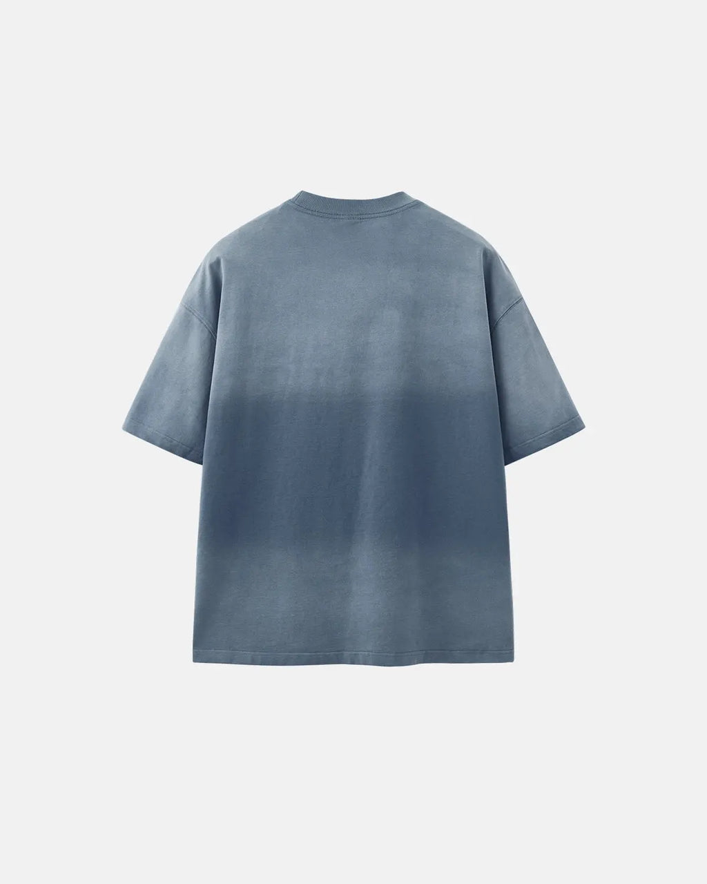Oversized Flation Monkey Acid Wash Tee featuring a relaxed fit and distressed denim-inspired design for streetwear style.