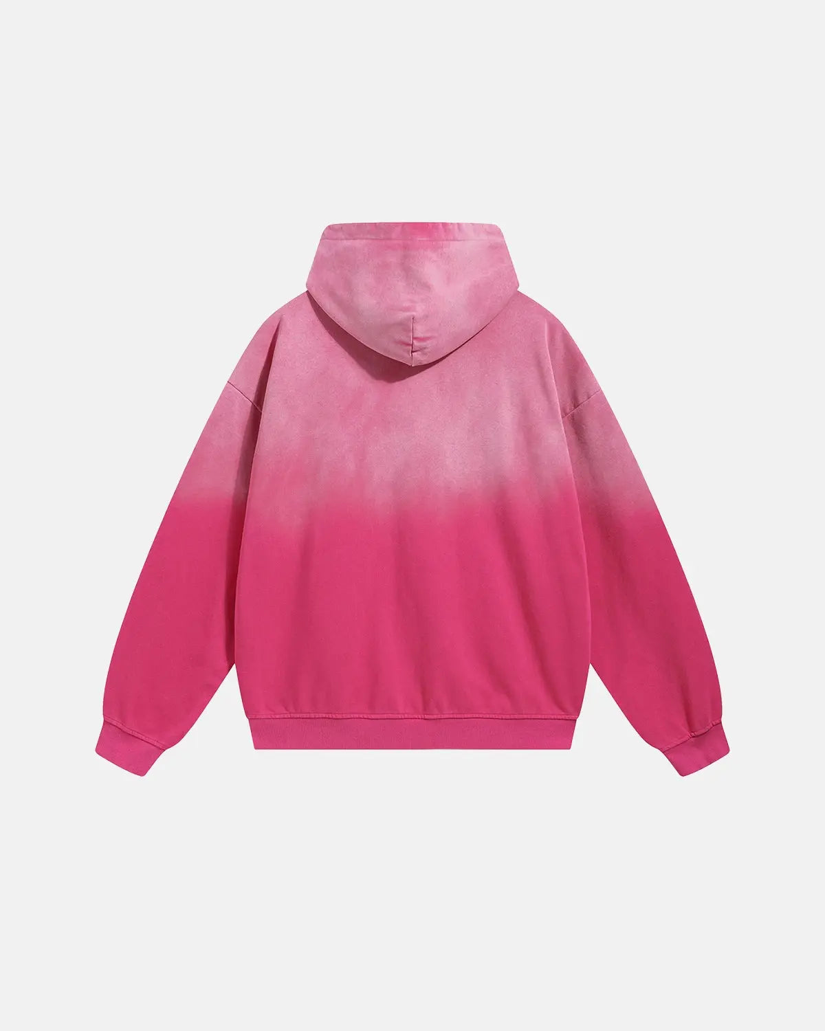 INFLATION Monkey Wash French Terry zip-up hoodie featuring a playful monkey design and casual fit, soft fabric, and front pockets.