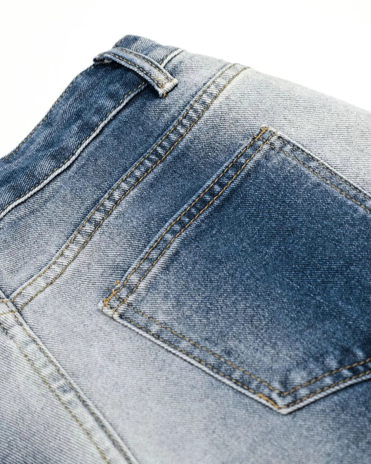 Flation Monkey Wash Baggy Barrel Jeans, relaxed fit denim with monkey wash details and roomy barrel leg style.