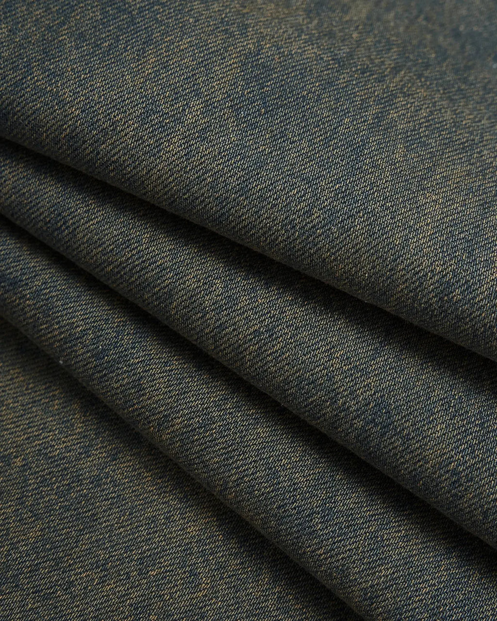 Flation washed loose-fit denim pants with distressed details, styled for streetwear, on a neutral background.