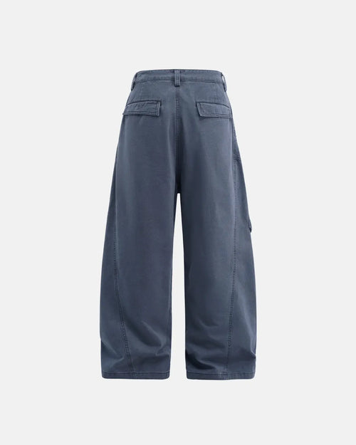 Light brown Flation Baggy Cargo Pants with multiple pockets, relaxed fit, and casual streetwear style.
