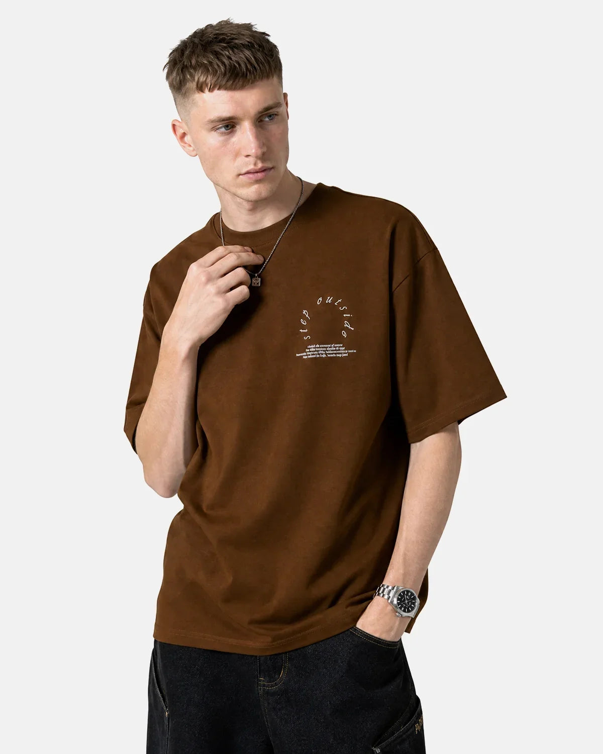 Inflation Streetwear camping graphic cotton t-shirt with outdoor adventure design, casual and comfortable men's or women's tee.