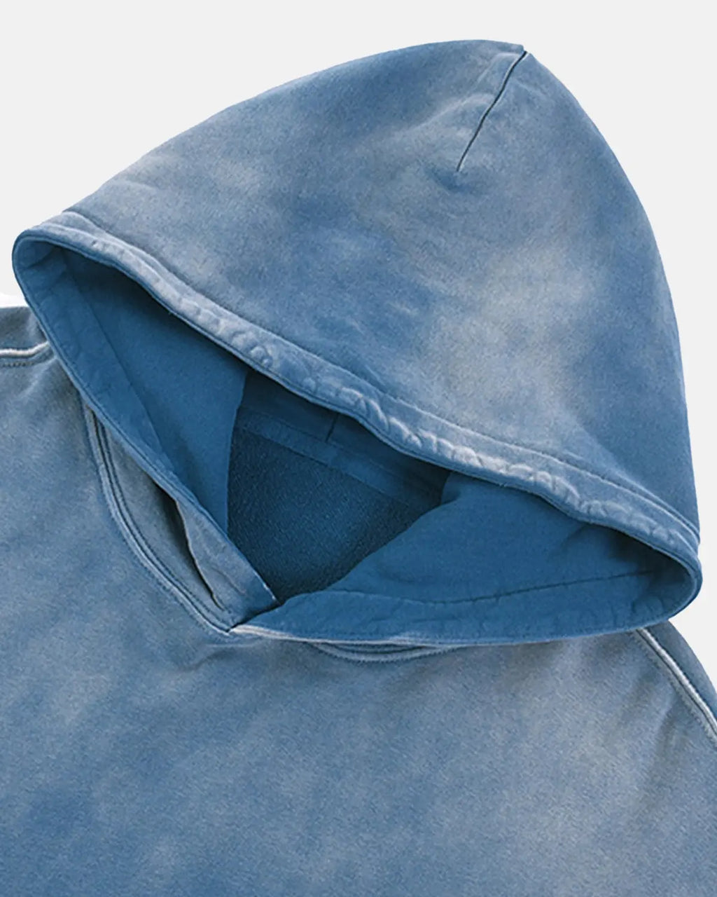 Heavyweight Monkey Washed Hoodie by Flation Streetwear, showcasing a soft, oversized hoodie with a washed finish and bold graphic design.