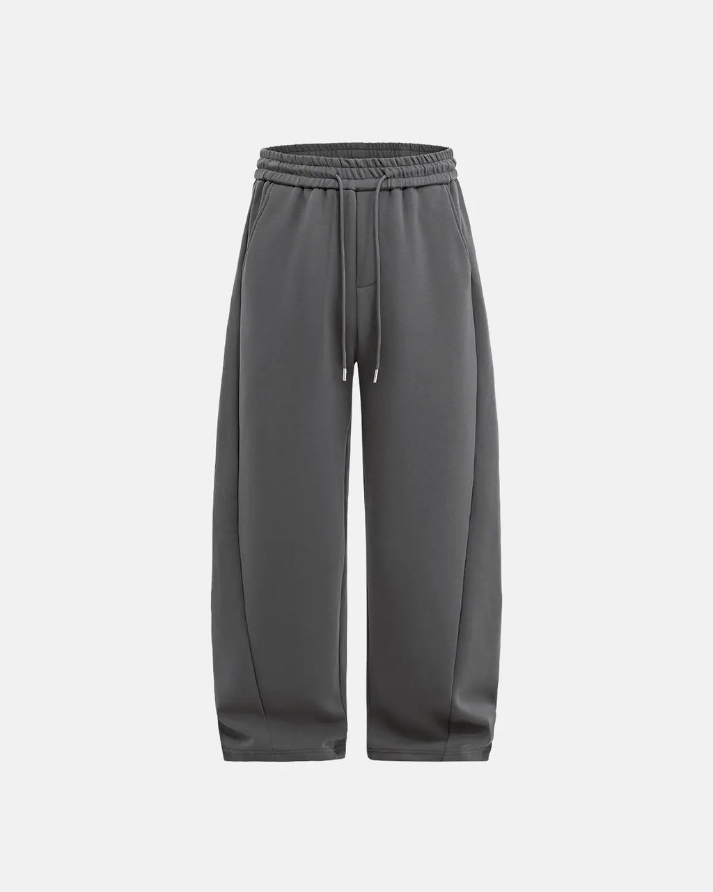 Soft Touch Straight-Leg Sweatpant by Flation, showing comfortable beige sweatpants with a relaxed fit and elastic waistband.