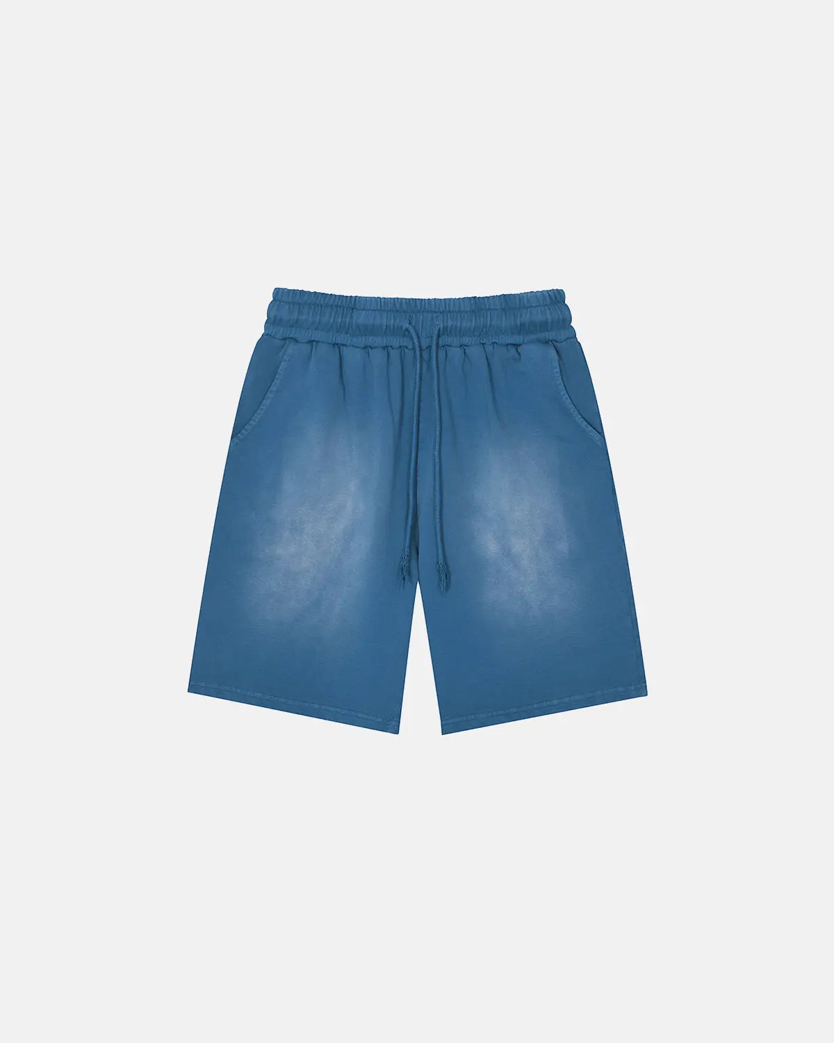 Monkey Washed Sweat Shorts by INFLATION, casual streetwear pants with a relaxed fit and washed fabric texture.