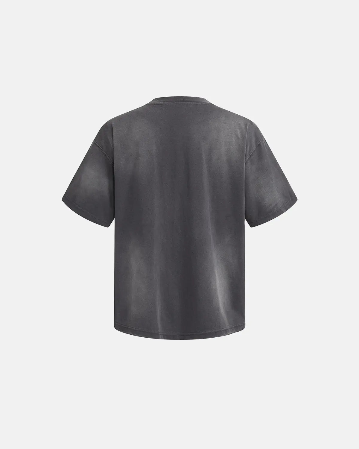 Inflation Streetwear Monkey Wash distressed T-shirt with faded, worn look and graphic monkey print on soft cotton fabric.