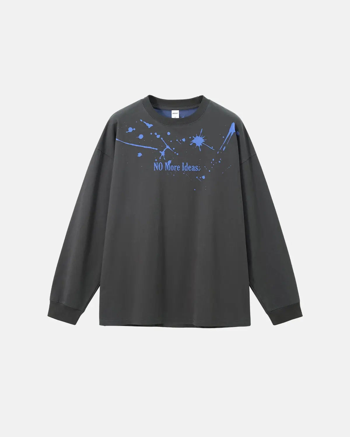 Inflation Laser Burning Streetwear Tee featuring bold graphic design and edgy style on black fabric.