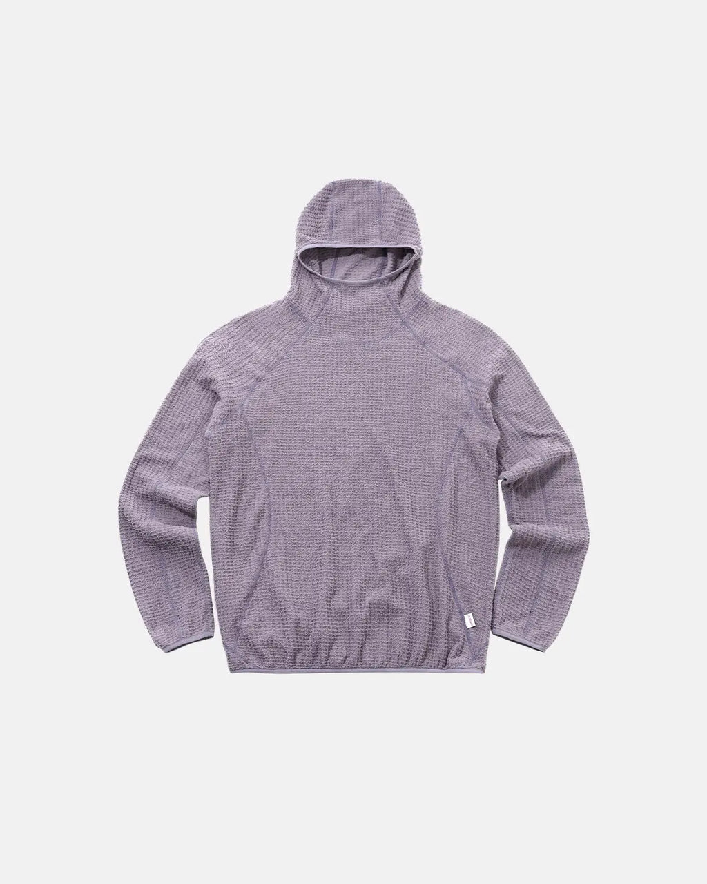 Flation Thermolite® lightweight grid texture hoodie featuring a casual streetwear design and comfortable fit.