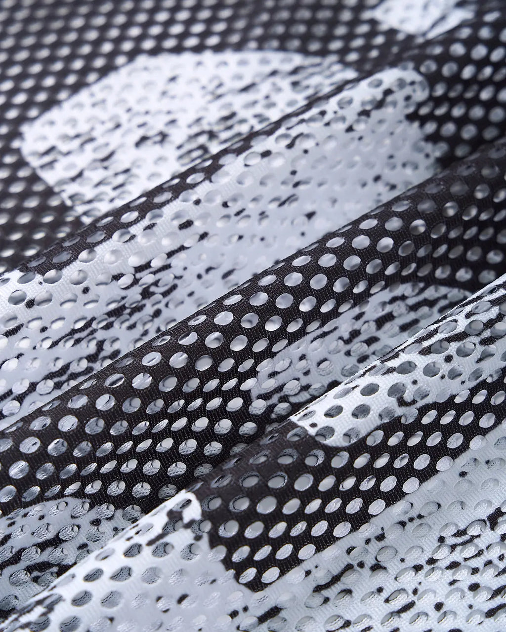 Inflation Streetwear camo mesh digital print jersey tee featuring a camouflage pattern and lightweight fabric.