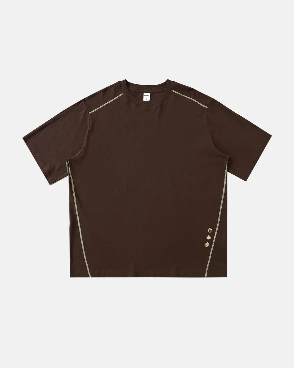 Inflation breathable graphic activewear T-shirt with stylish streetwear design, featuring lightweight, comfortable fabric for active wear.