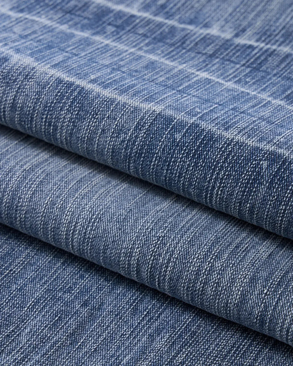 Bamboo weave barrel jeans by INFLATION Streetwear featuring a relaxed fit and unique textured bamboo fabric design.