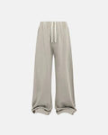 Acid wash stitching straight leg sweatpants by Flation Streetwear, featuring relaxed fit and casual style.
