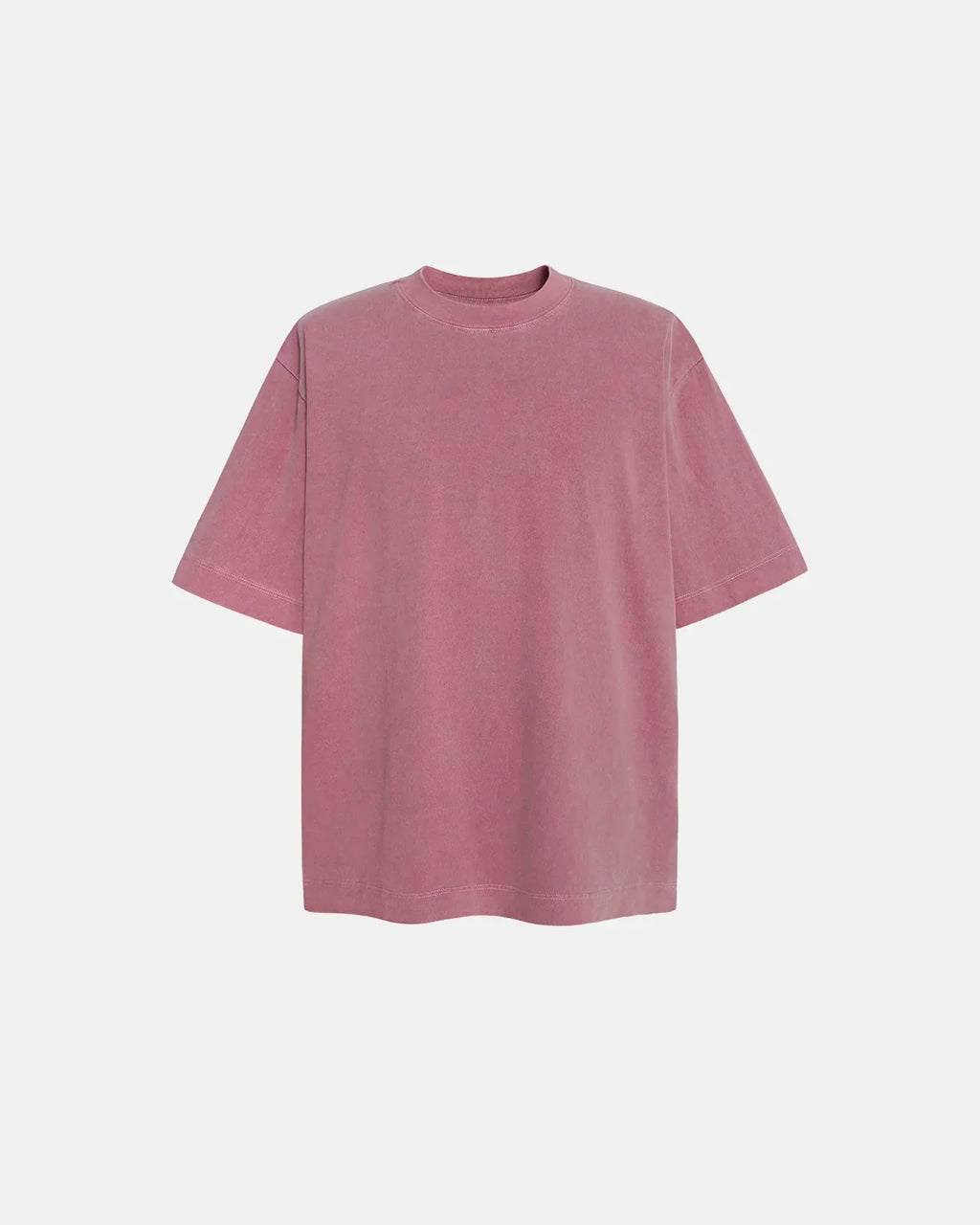 Acid Washed Cotton T-Shirt by INFLATION featuring a relaxed fit and vintage-inspired style, shown on a plain background.