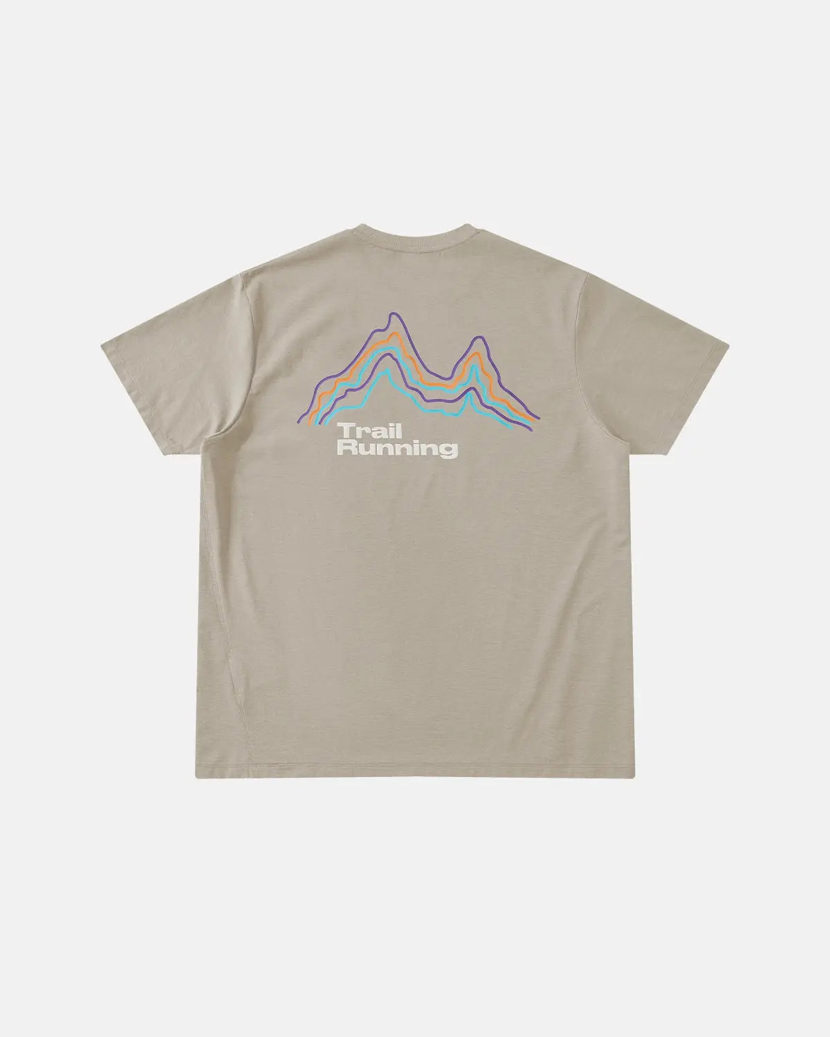 INFLATION AirFlow Trail Graphic Breathable Tee featuring vibrant trail-themed design and lightweight, breathable fabric for active wear.