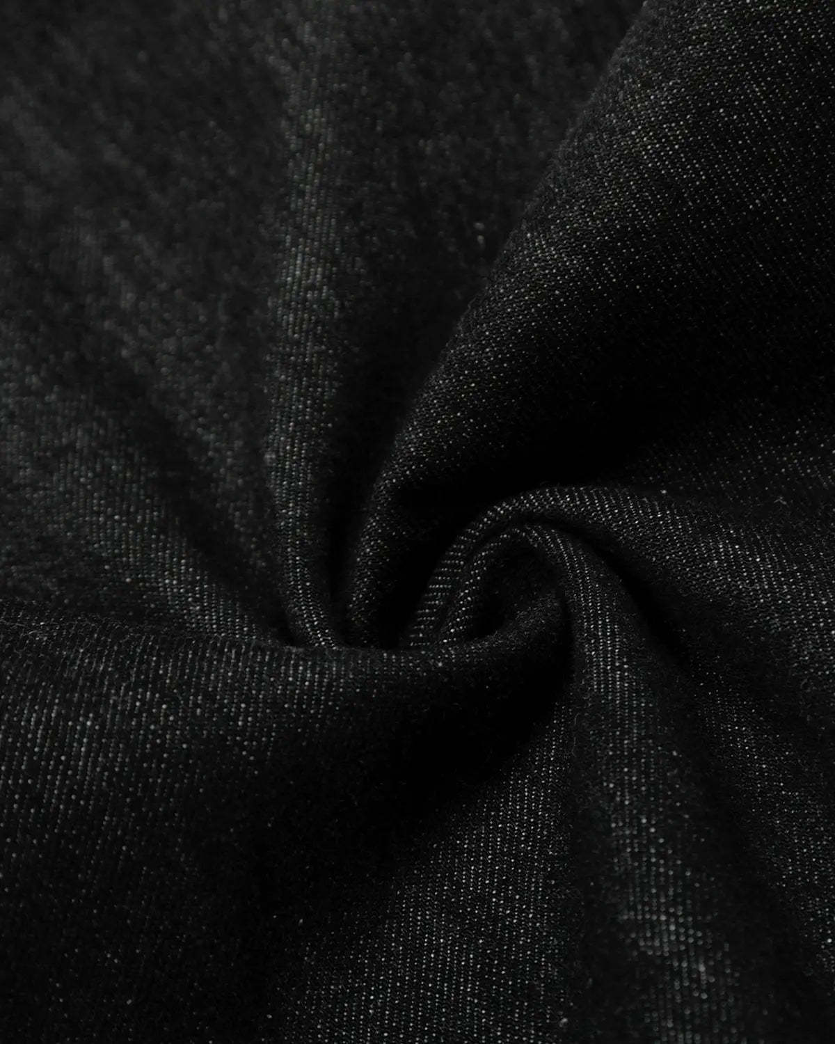 Inflation Streetwear pleated raw baggy jeans with a loose fit, featuring a distressed raw hem and relaxed style.