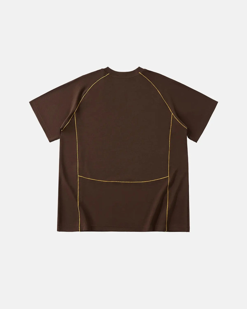 Lightweight INFLATION activewear tee with stitching details, perfect for streetwear and workout outfits.